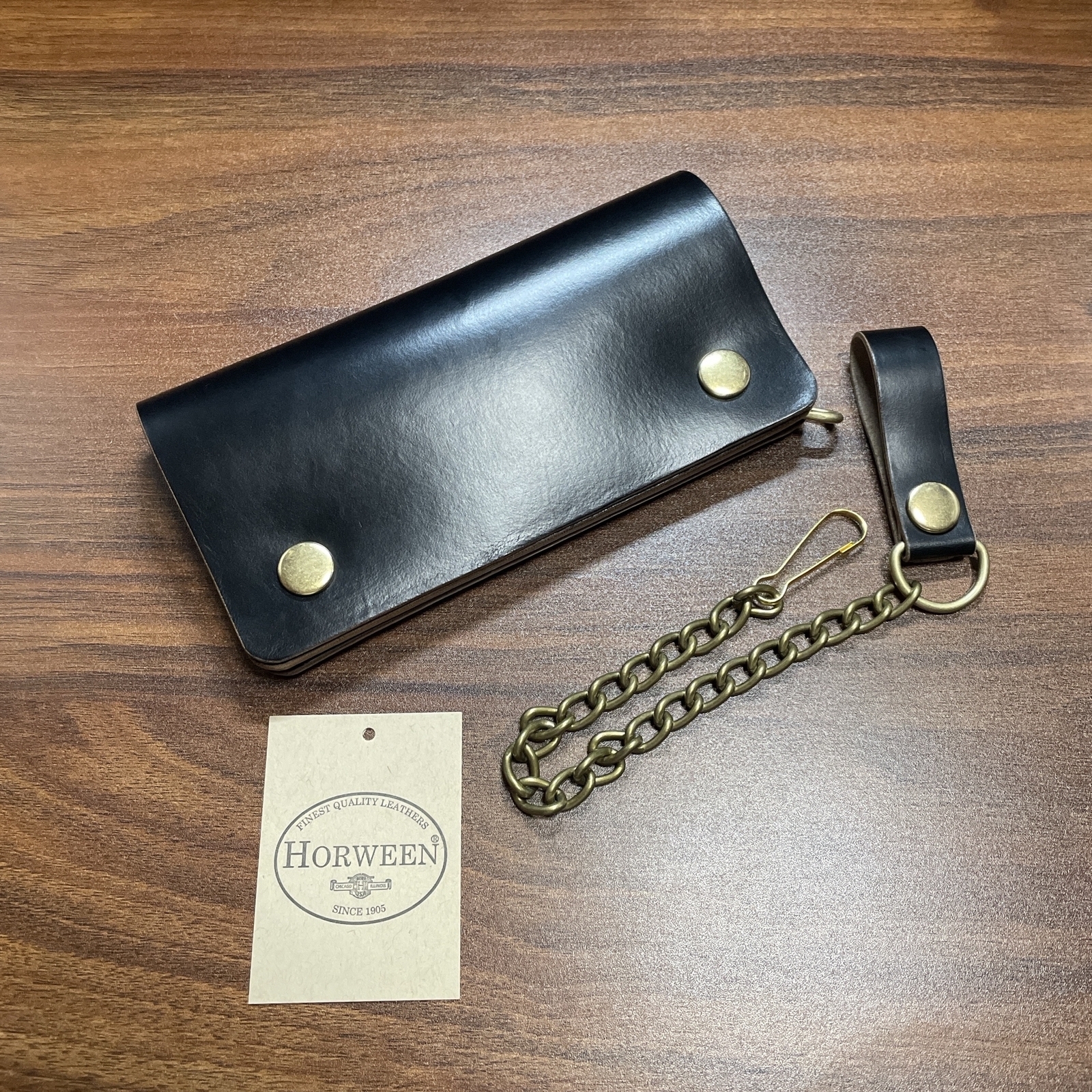 クロムエクセルロングトラッカーウォレット - s-crft | minne