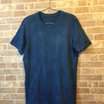 【藍染】Tシャツ  L