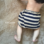 コットンリネンのかぼちゃパンツ
