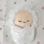 ママといっしょ！夢見るおくるみべびー【白色】