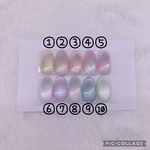 ネイルチップ　マグネットジェル　③