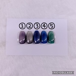 ネイルチップ　マグネットジェル　⑥
