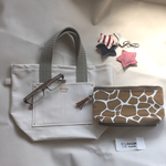 【オーダー品】編み上げ持ち手のトートバッグ(Large)