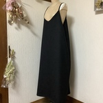 ウール　ブラックキャミワンピース💕💕