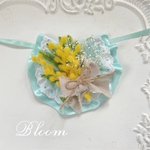 ミモザチョーカーmint green💚送料無料