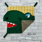 フェレットハンモック【恐竜】グリーン 小動物 猫