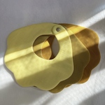 🍋🌼yellow colors gauze bib