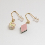 菱餅＆ひなあられピアス
