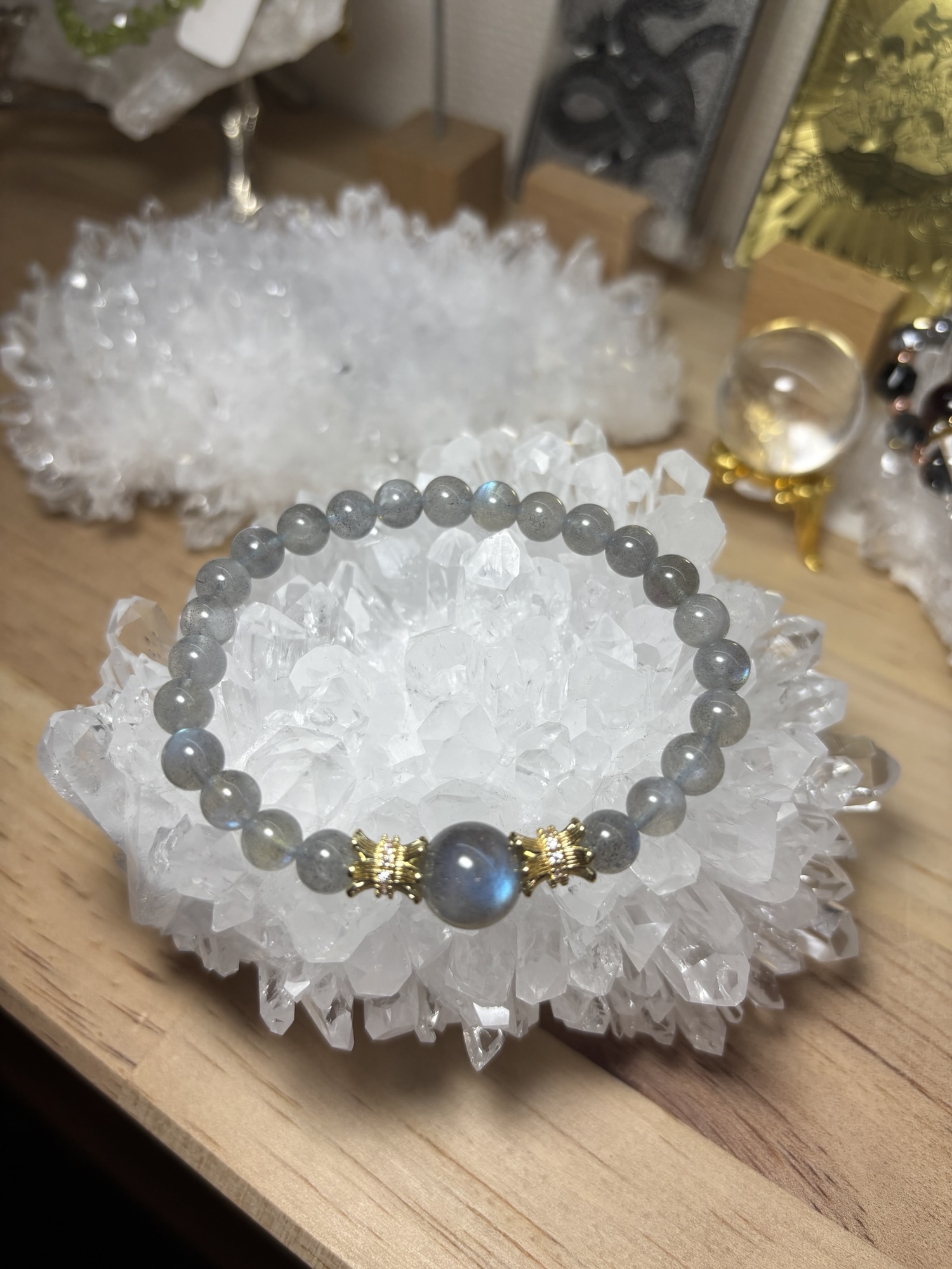 ラブラドライトブレス 5,929円