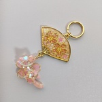 桜にゃんこ〜桜吹雪〜　キーホルダー型　インテリア