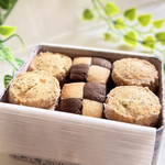【数量限定】‪☆今だけの味わい☆アールグレイ紅茶クッキー&市松模様のココアクッキー‪‪缶