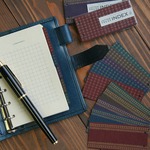 LETTER PRESS INDEX (MINI6）　〔retro pattern series〕　
