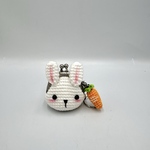 ハンドメイド　がま口 ポーチ うさぎちゃん  