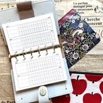 【ミニ6】ハビットトラッカー①(横・月表記あり)