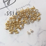 【SS16】 爪付き ラインストーンチャーム  約100個
