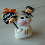 送料無料♪　ハロウィンネコ♪