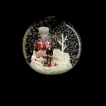 741.【鳥が教えてくれた】 北欧神話スノードーム ホラー Ato1snow