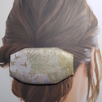 帯リメイク big バレッタ ヘアクリップ くすみカラー