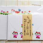 ネコと蝶のレターセット