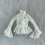 ラッセルレースブラウス（27−29cm）