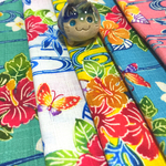 🌺再販🌺沖縄紅型柄カットクロス(おまけ付き)