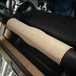 Jimny ジムニー(JB64/74)助手席アシストグリップカバー＊ヌメ革ナチュラル(送料込)