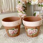 バラのミニプランター2個セット
