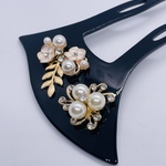 バチ型かんざし