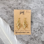 14  【最終値下げ】ゴールドビーズタッセルピアス［サージカルステンレス］※イヤリング変更可能