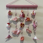 ご予約品。お取置き中。可愛いつるし雛　No.160   壁掛けタイプ・ひな祭り・桃の節句・吊るし飾り・正絹つるし飾り