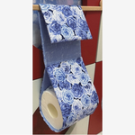 薔薇柄トイレットペーパーホルダーカバー トイレ用品 トイレグッズ　薔薇柄　バラ柄　ローズ柄　バラ柄トイレカバー　