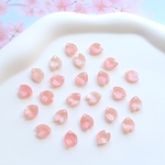 オリジナル新作★桜花びら　さくら　アセテートパーツ　オパールピンク