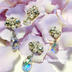 ♡受注生産♡ウェディング♡スワロフスキー♡イヤリングピアス♡