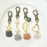 【再販１４】かわいい 愛猫キーホルダー。