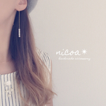 大人可愛い✳︎シンプルパールのアメリカンピアス