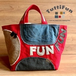 tuttifun＊赤のFUN FUN バッグ
