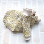 【受注製作】ラグランカットソー・゜・春告げミモザ・゜・