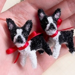 ボストンテリア♡ミニチュア 犬 ぬいぐるみ