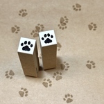 猫の足跡スタンプ