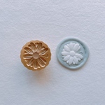 【2月中旬入荷予定】Wax Stamp-daisy ／スタンプヘッド