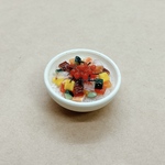 ミニチュアフード「海鮮ちらし寿司（丼）」