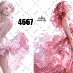 original sticker « no.4667 »     //     人物ステッカー オリジナルステッカー オリジナル人物ステッカー ステッカー cotton melody 