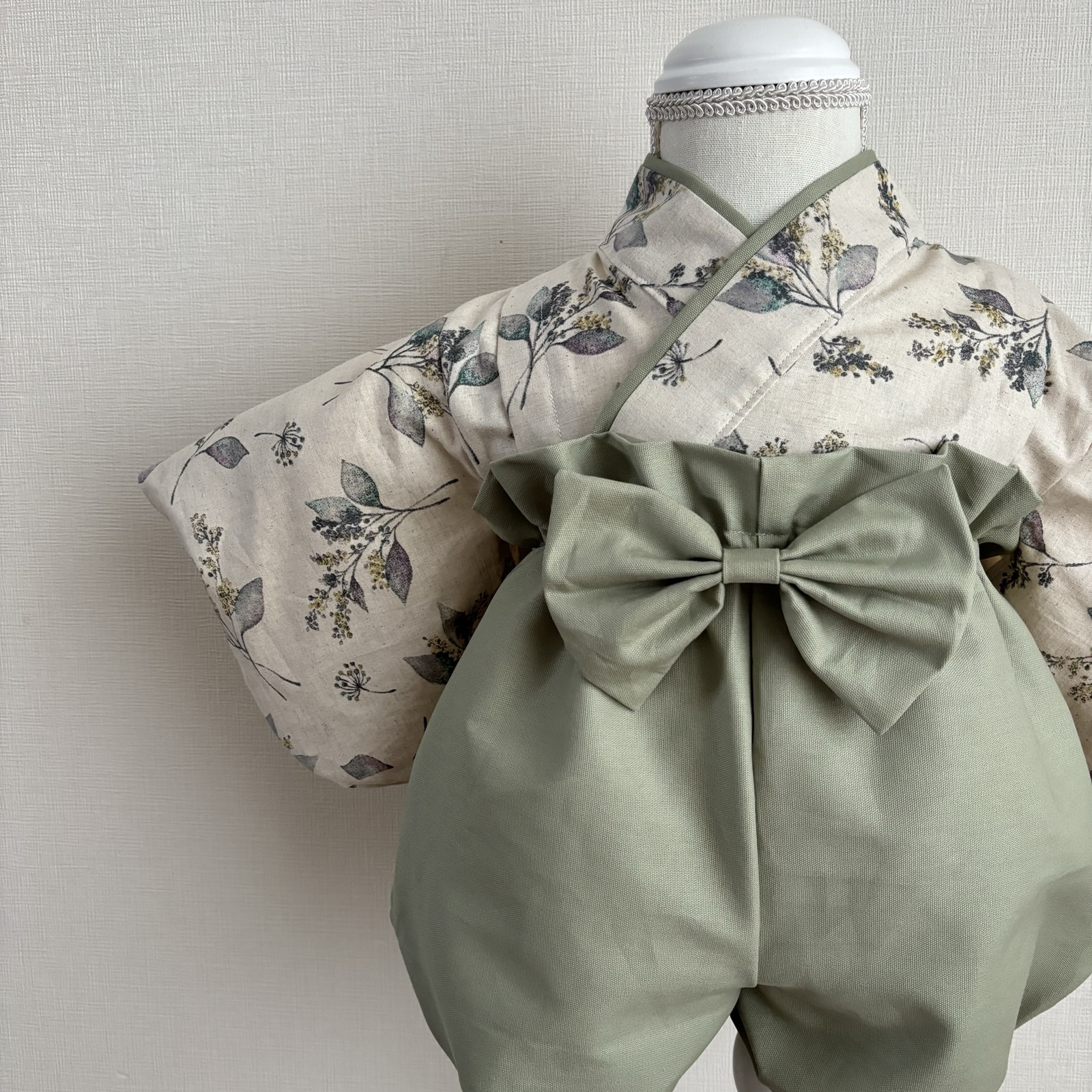 【American Girl ❤︎】ベビー袴70 ハンドメイド オーダー オーダーありがとうございます♡ 70〜80cm ベビー袴＆兜