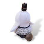 かぼちゃパンツ　ドットブラック　フリフリVer.