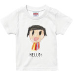 送料無料★kodomoeさん掲載★ママ感激！子供の絵で作るTシャツ　ほぼそのまんまプリント！【名入れ無料】背景透明加工