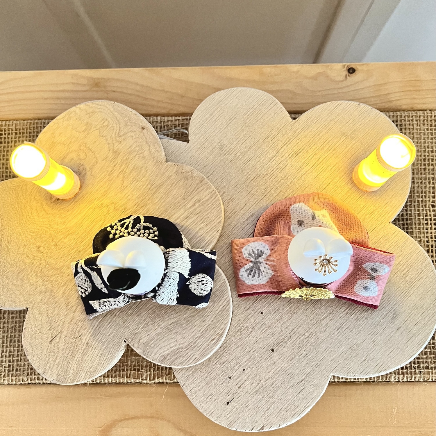 miffy×ミナペルホネン雛人形（台座、ぼんぼり付き）ひな祭り - MAMYU