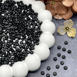 【Summer SALE　50％OFF】【acrc8940chmm】【4x2mm】【200個】とっても小さなドーナツビーズ　オリジナル♪手染めビーズ　
