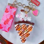 ふわうさのチョコスモアタルトバッグチャーム