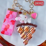 ふわうさのチョコスモアタルトバッグチャーム