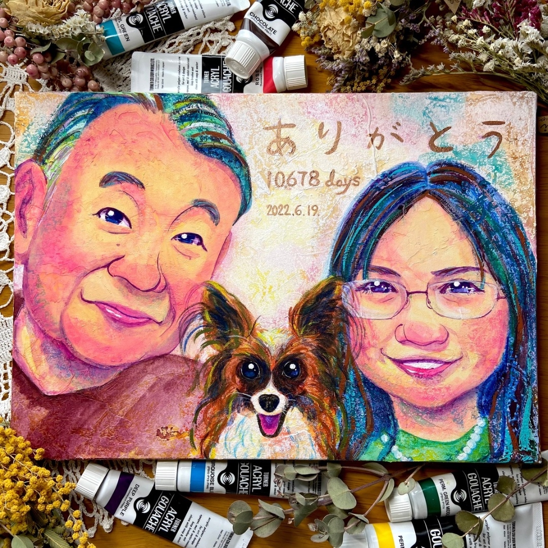 36 抽象画 原画 A4
